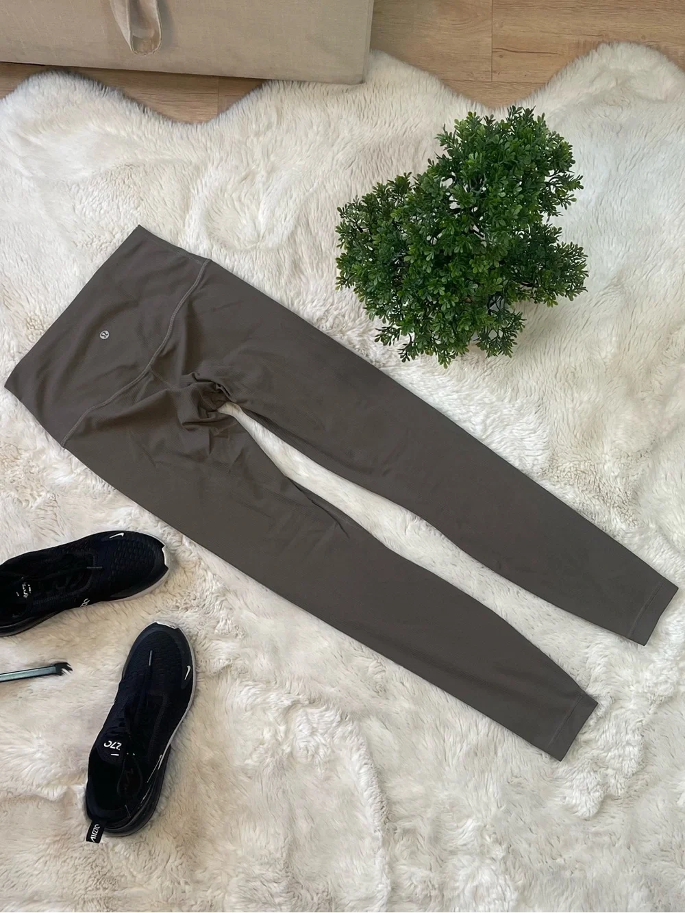 Lululemon Align Ribbed Leggings – Nomad – Size Small (Estimated)